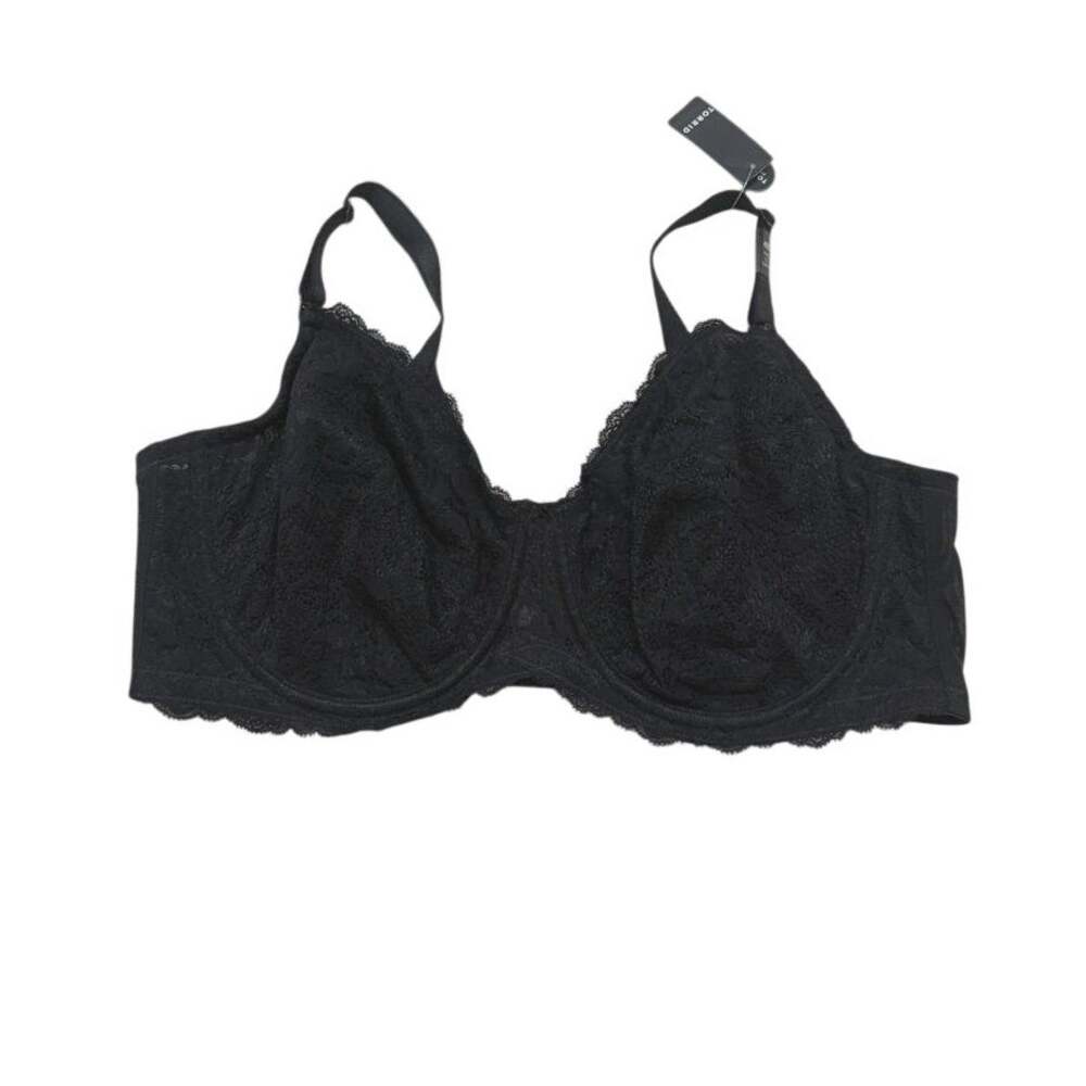 Torrid 42DD unlined full coverage lace bra BC3 3696
